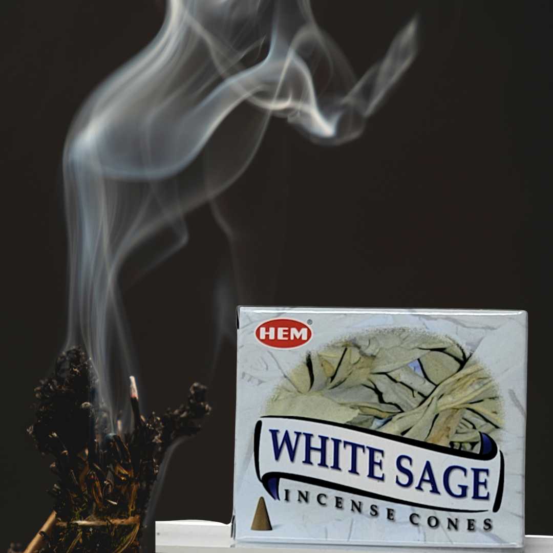 HEM Cone Incense (White Sage)