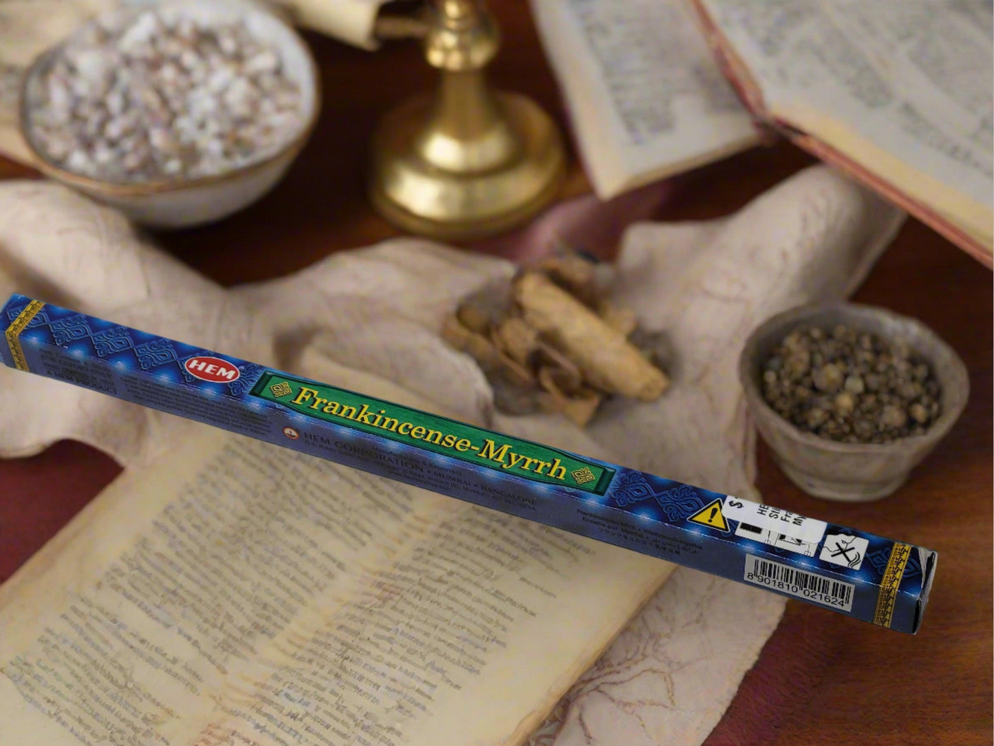 HEM Incense Sticks 8pk (Frankincense & Myrrh)