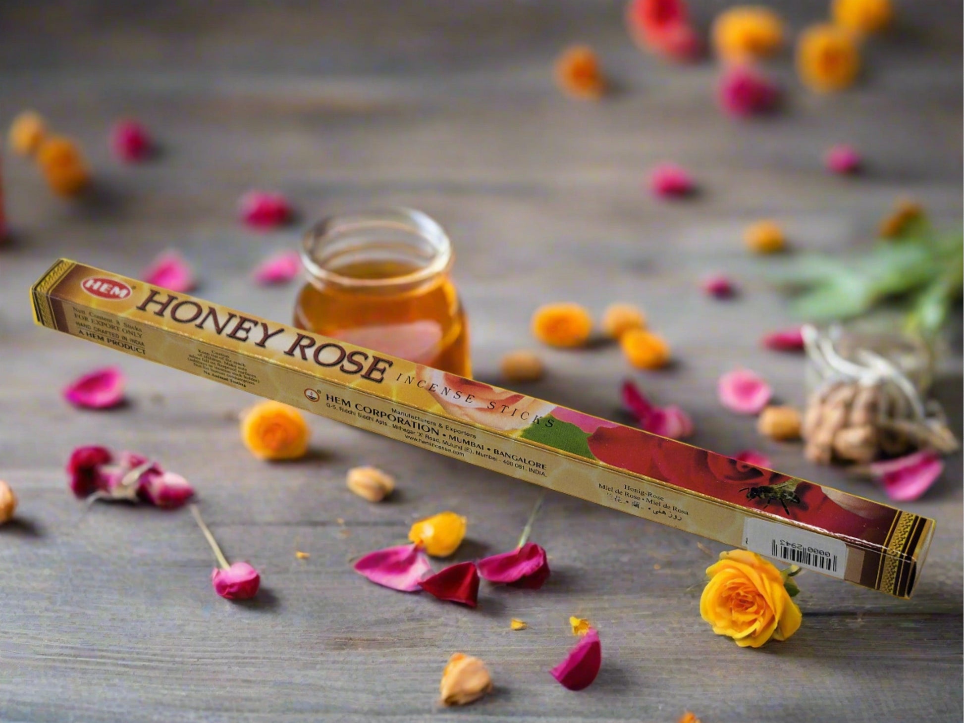HEM Incense Sticks 8pk (Honey Rose)
