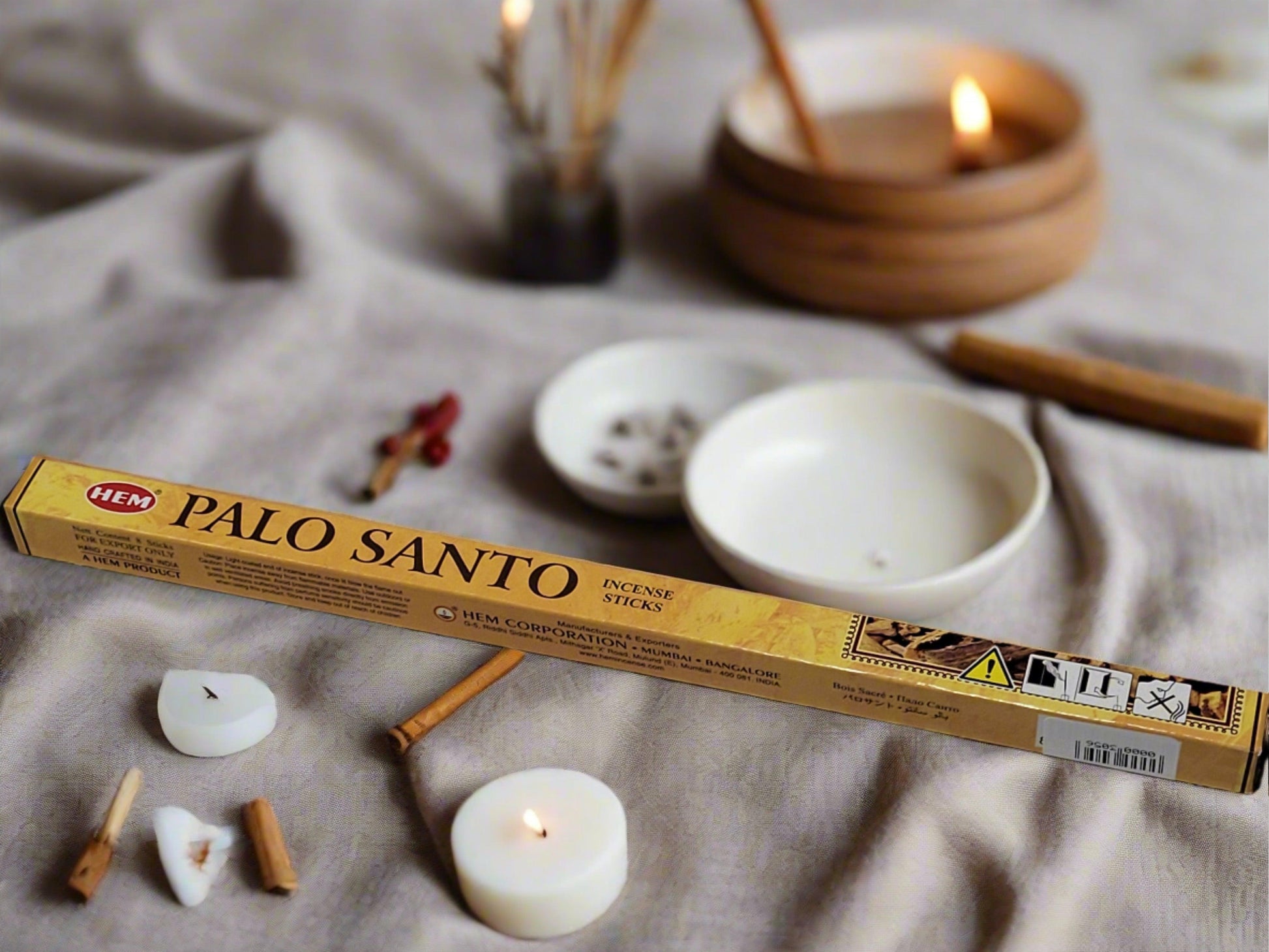 HEM Incense Sticks 8pk (Palo Santo)