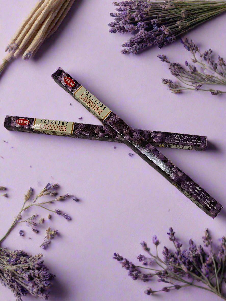 HEM Incense Sticks 8pk (Precious Lavender)