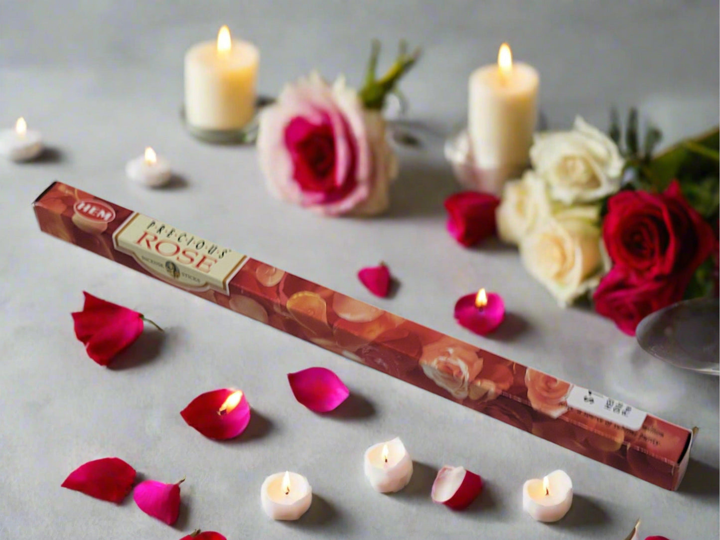 HEM Incense Sticks 8pk (Precious Rose)