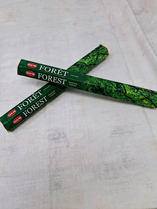 HEM Incense Sticks Hex Pack (Forest)