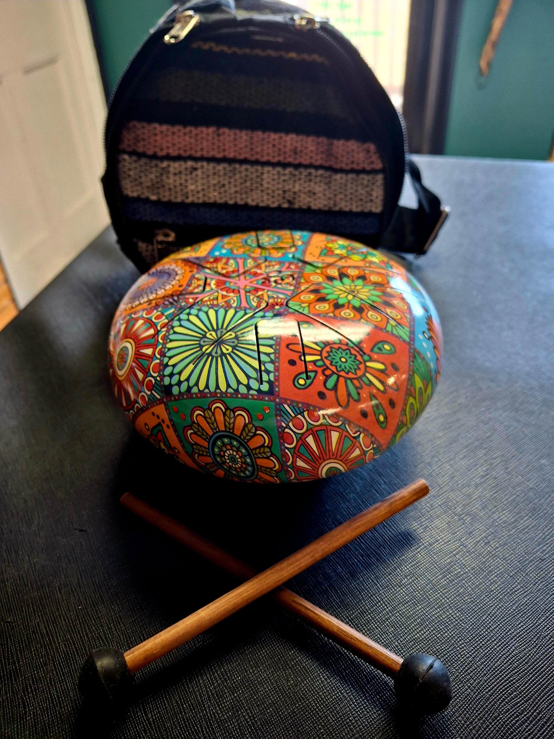 Happy Drum Bohemian Mandala 7" w/bag