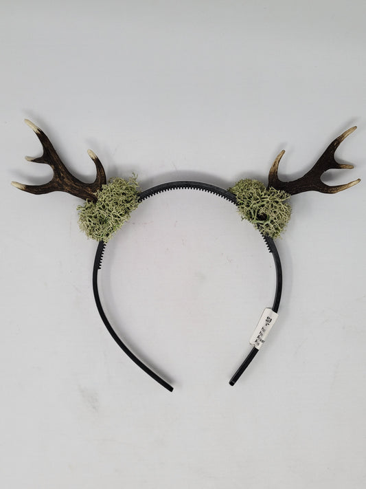 Headband/ Headpiece Assorted Deer Antler Fawn w/moss