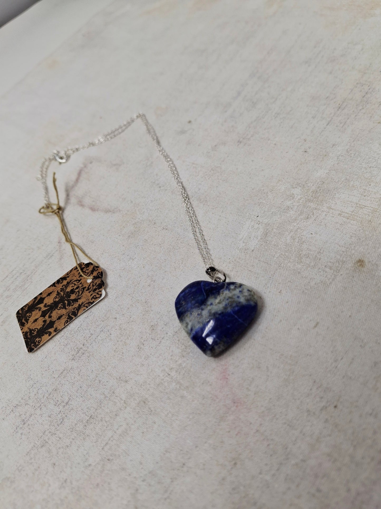 Heart Shaped Gemstone Pendants