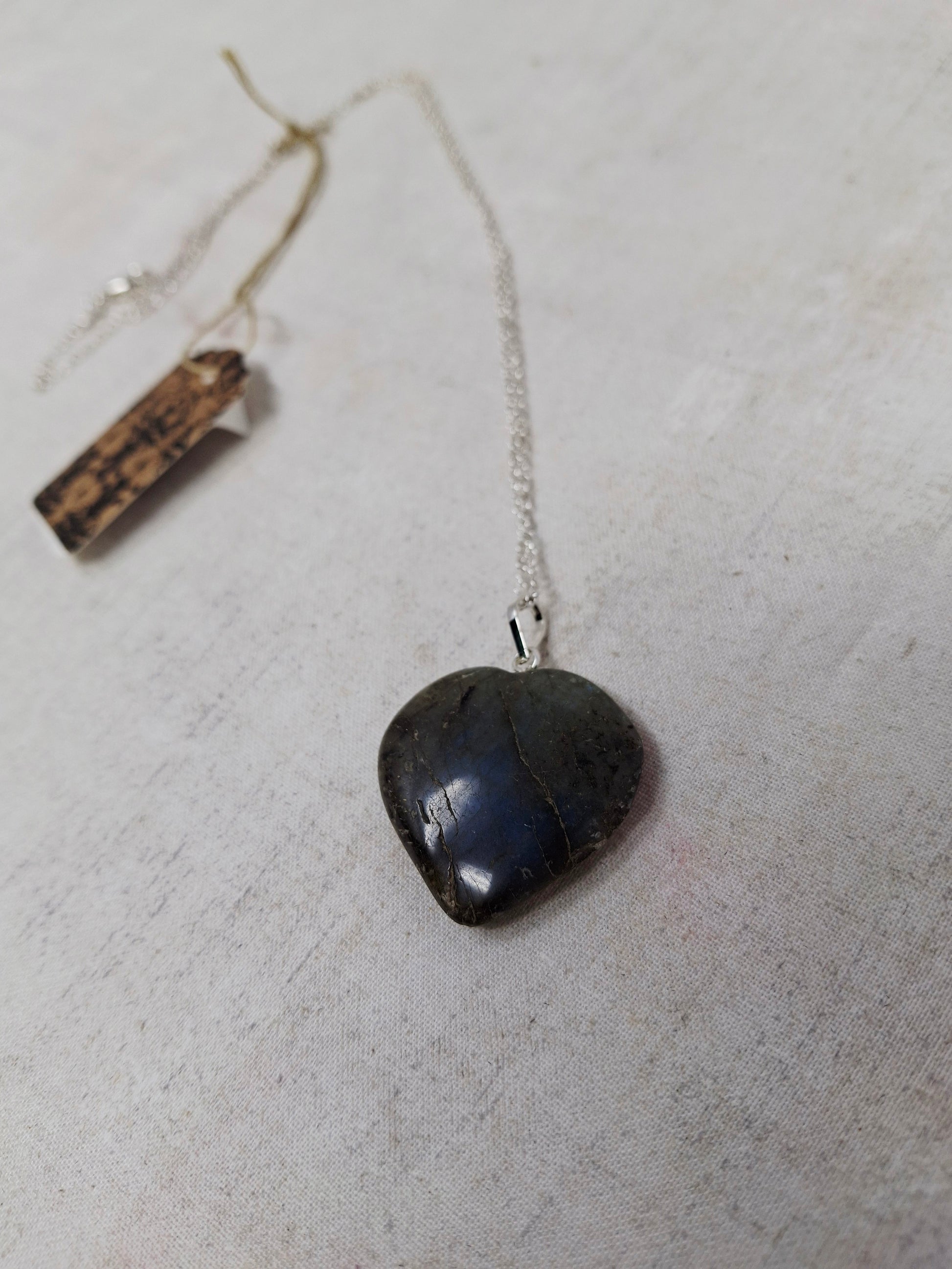 Heart Shaped Gemstone Pendants