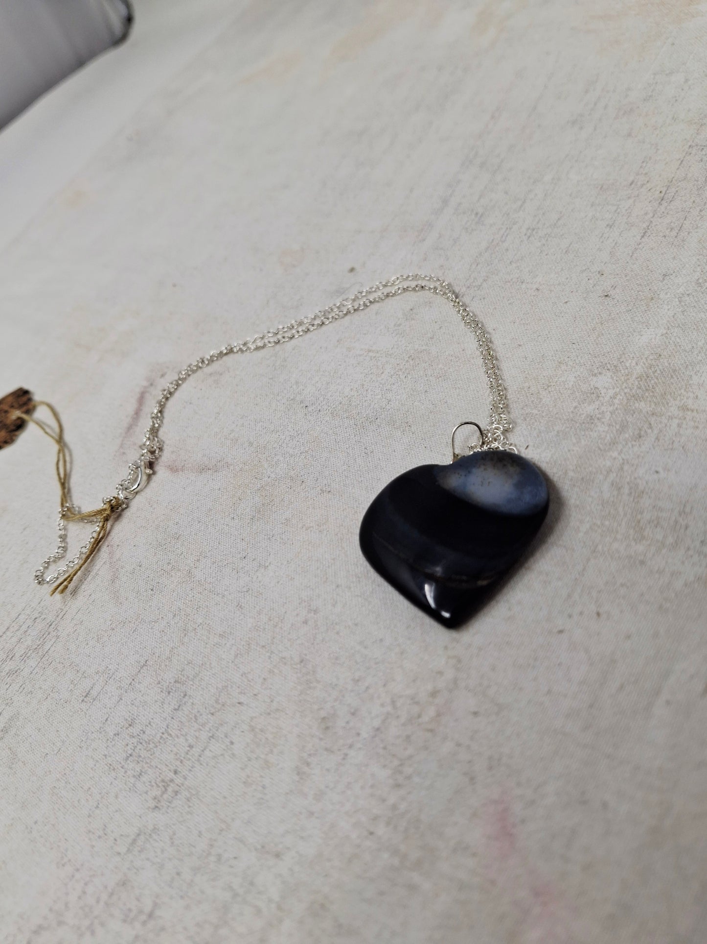 Heart Shaped Gemstone Pendants