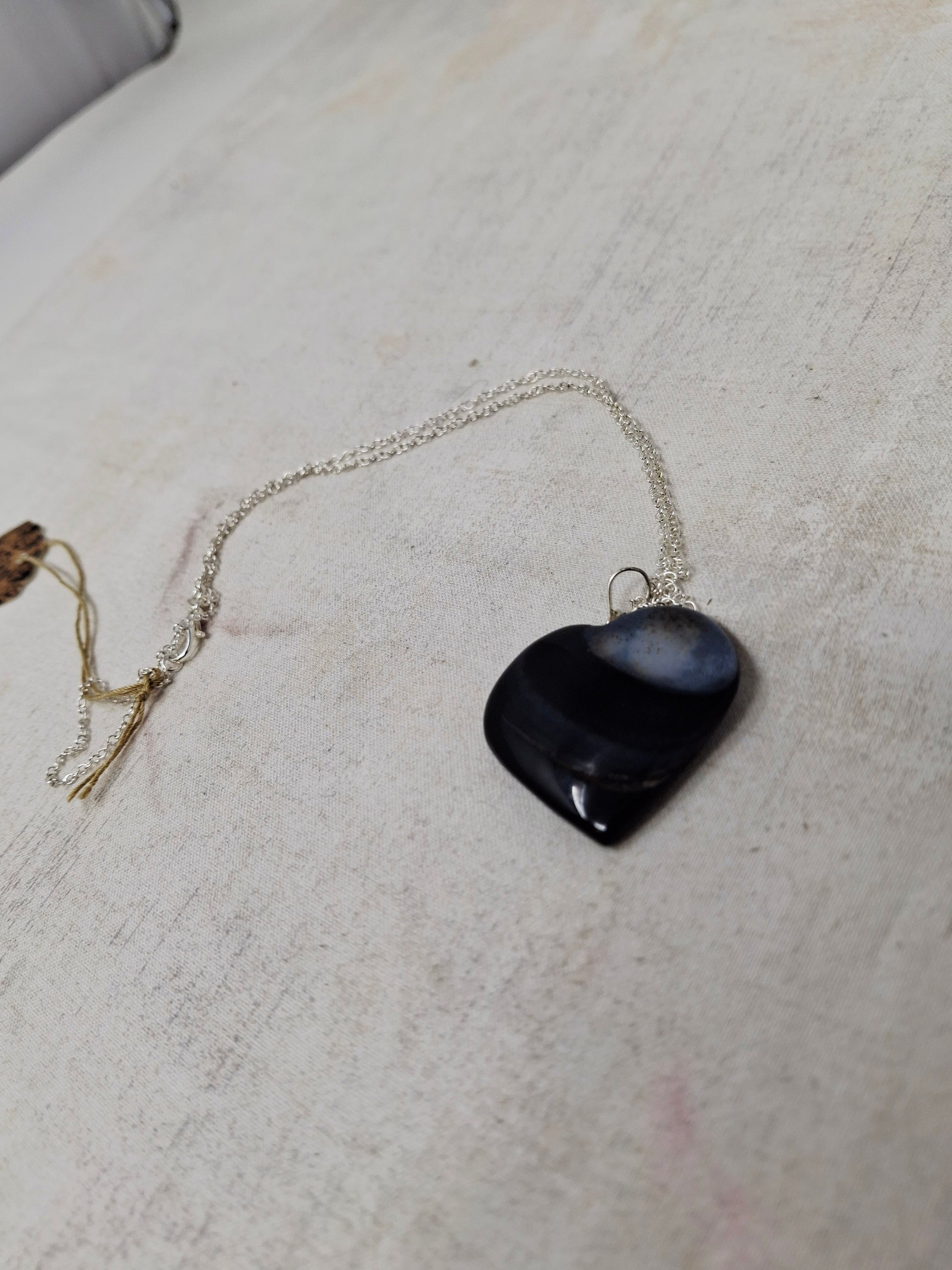 Heart Shaped Gemstone Pendants