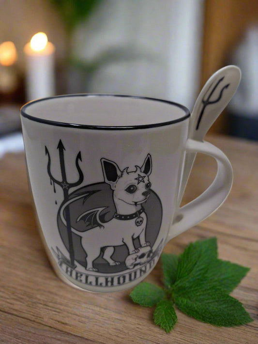 Hellhound Mug & Spoon Set