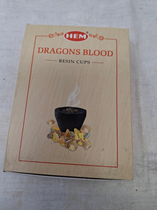 Hem Resin Cups ( Dragon's Blood )