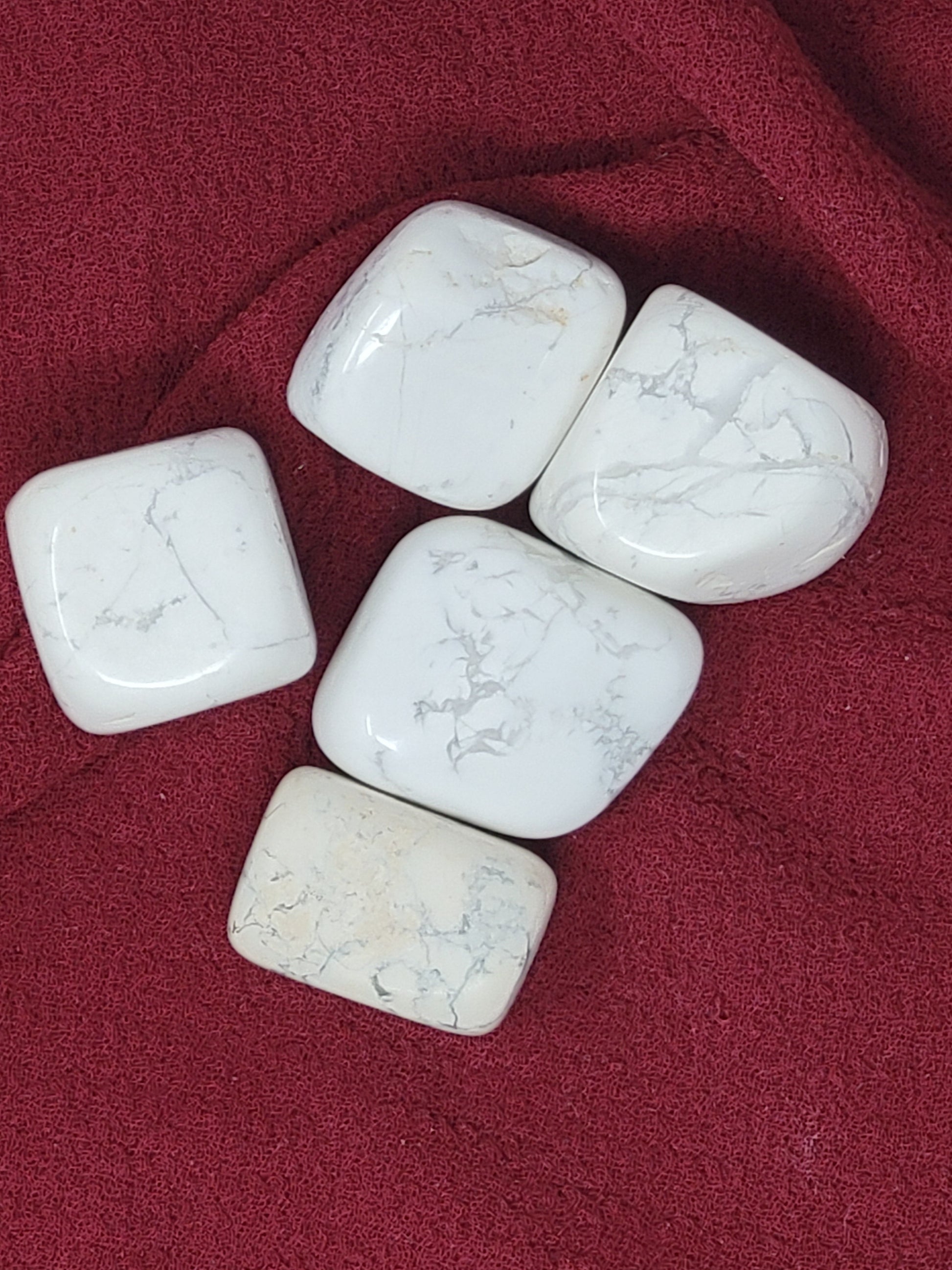 Howlite Cubes