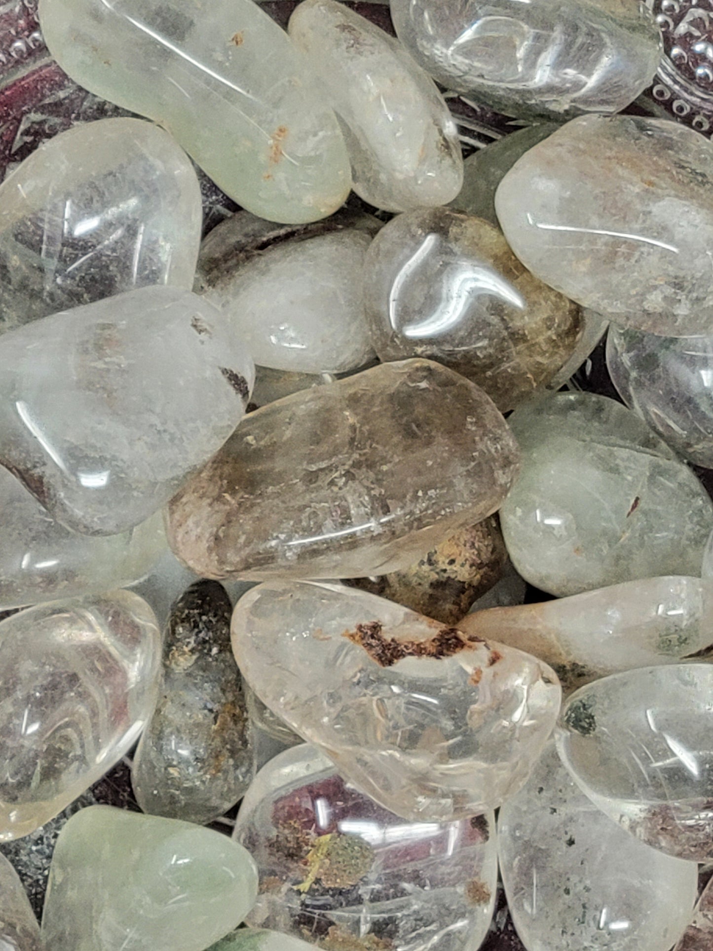 Inclusion Quartz Tumbled