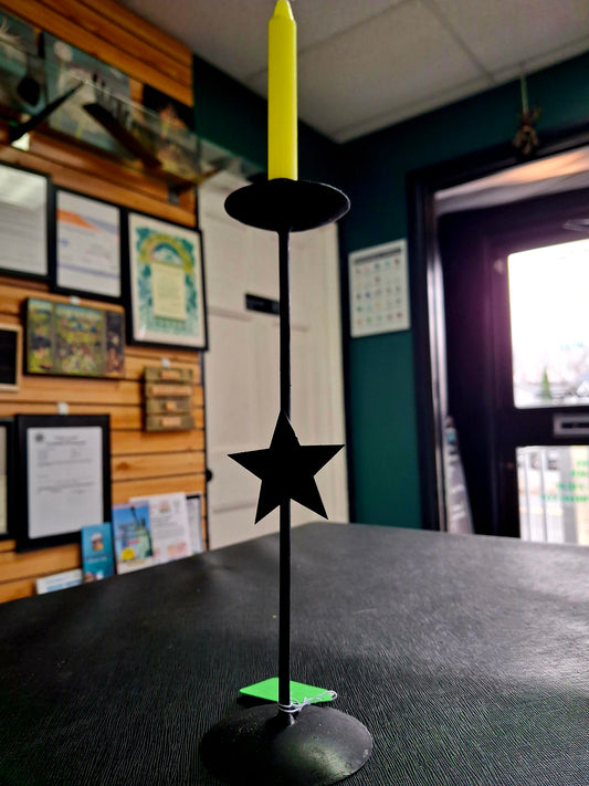 Iron Candle Holder/Star