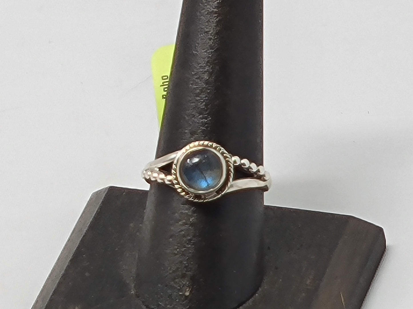 Labradorite Boho Twist Ring 5