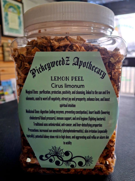 Lemon Peel (Cirus limonum)