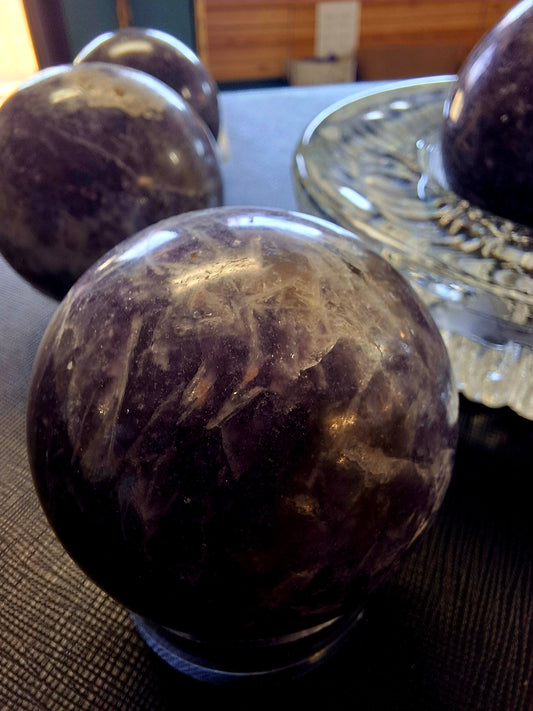 Lepidolite Spheres