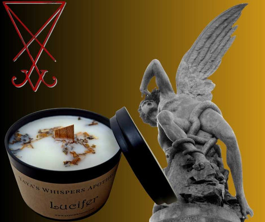 Lucifer (Yaya's Whispers Apothecary) Deity Candle