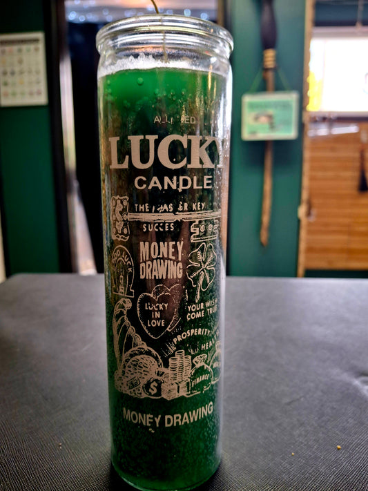 Lucky Money Drawing - 7 Day Charged Candle