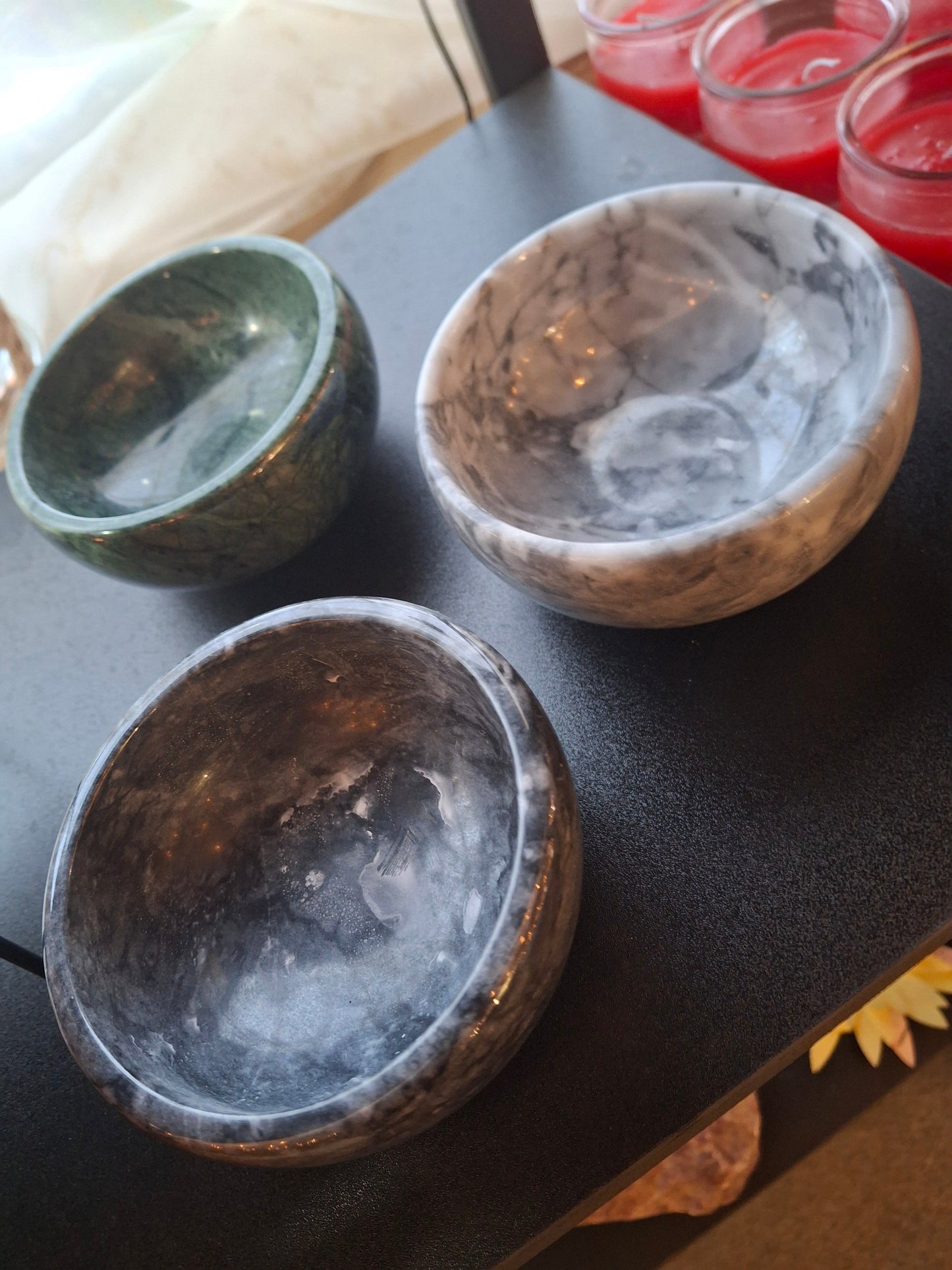 Marble Bowls (offering bowls)