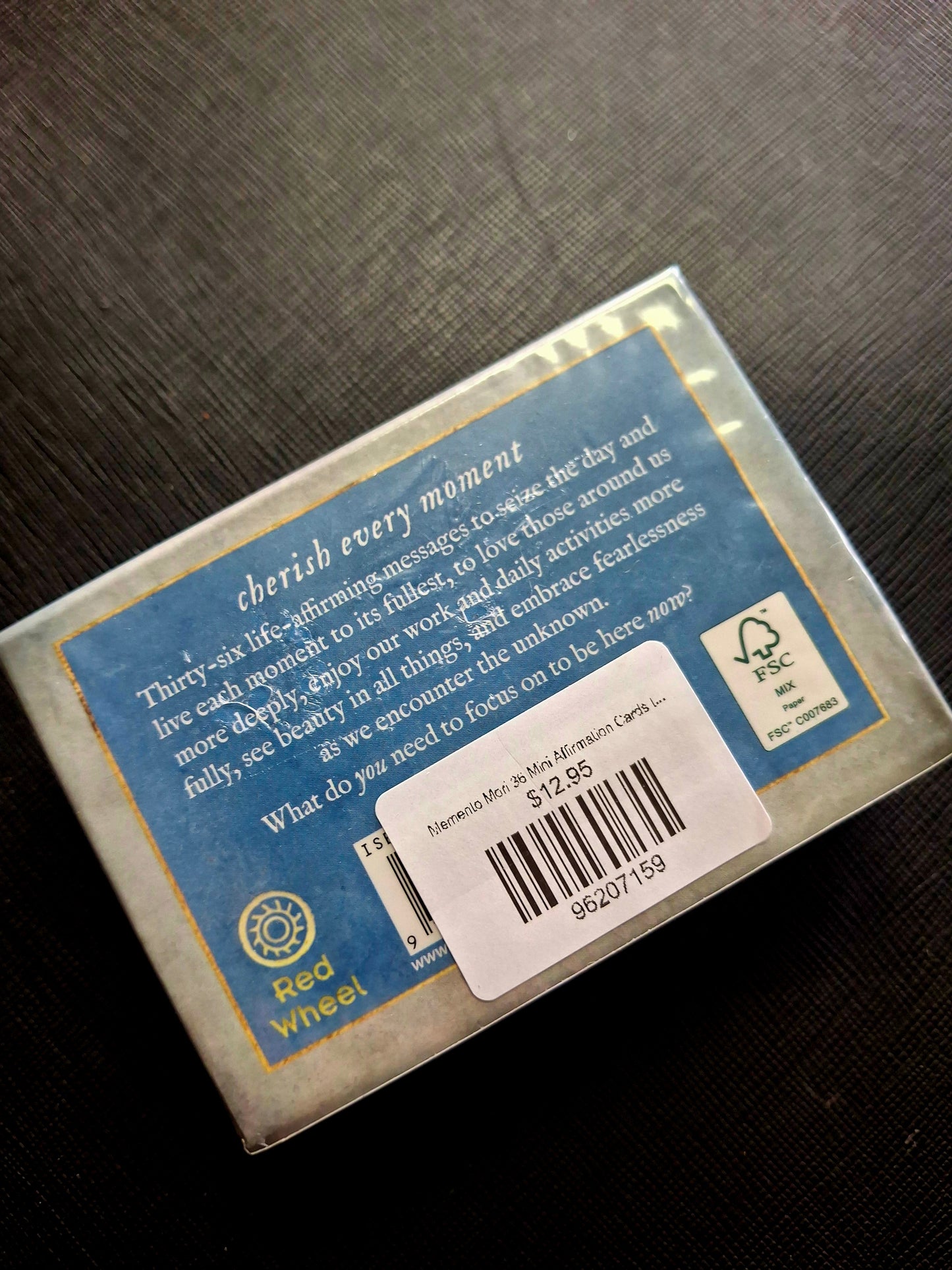 Memento Mori 36 Mini Affirmation Cards to Embrace Life