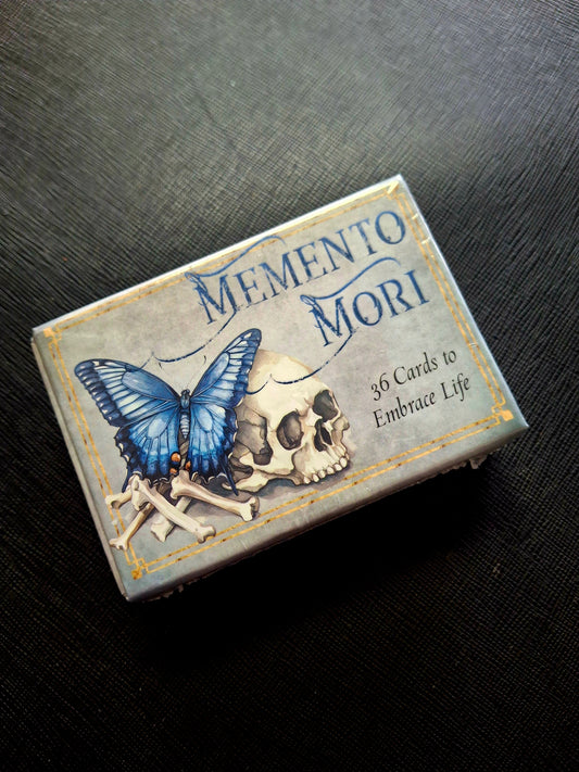 Memento Mori 36 Mini Affirmation Cards to Embrace Life