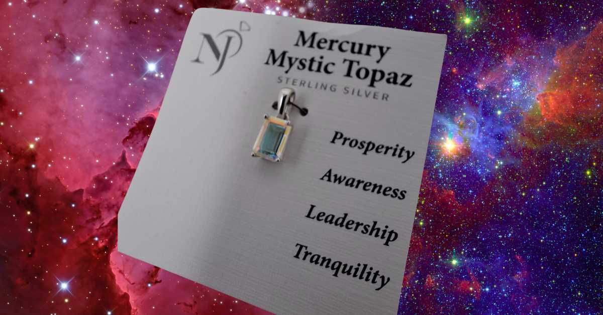 Mercury Mystic Topaz in 93.5 silver