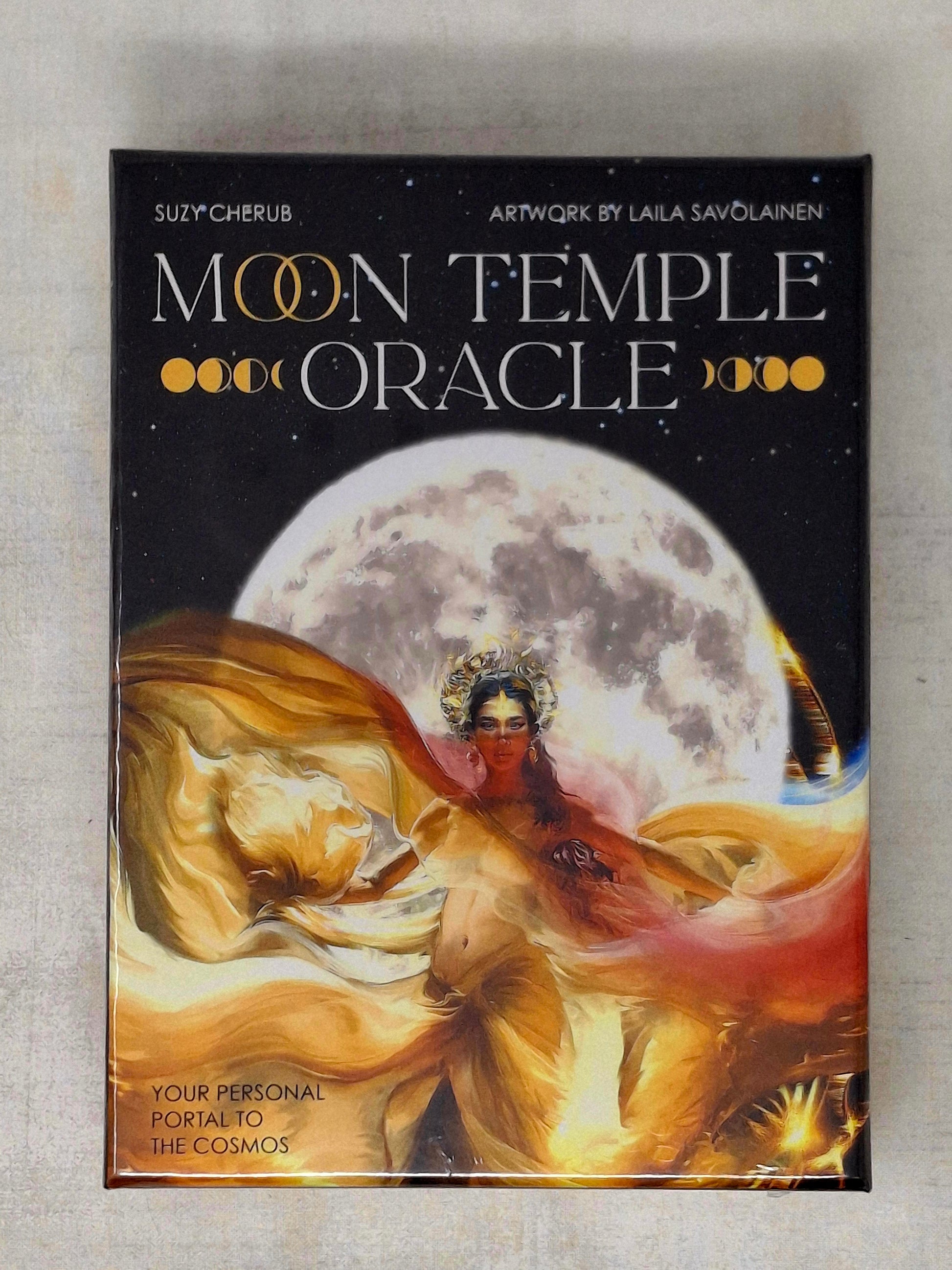 Moon Temple Oracle by Suzy Cherub (Author), Laila Savolainen (Author)