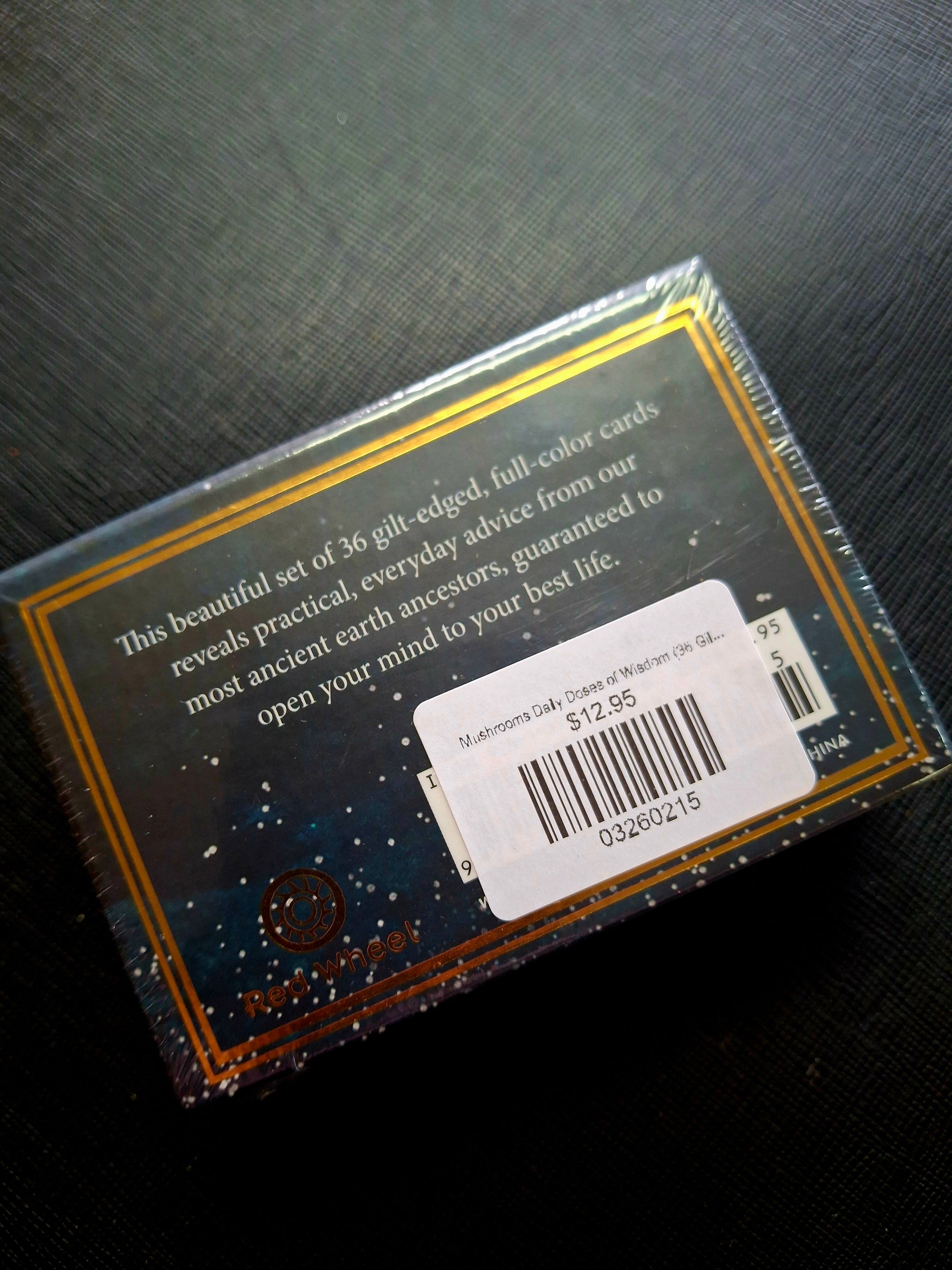 Mushrooms Daily Doses of Wisdom (36 Gilt-Edged Full-Color Cards)