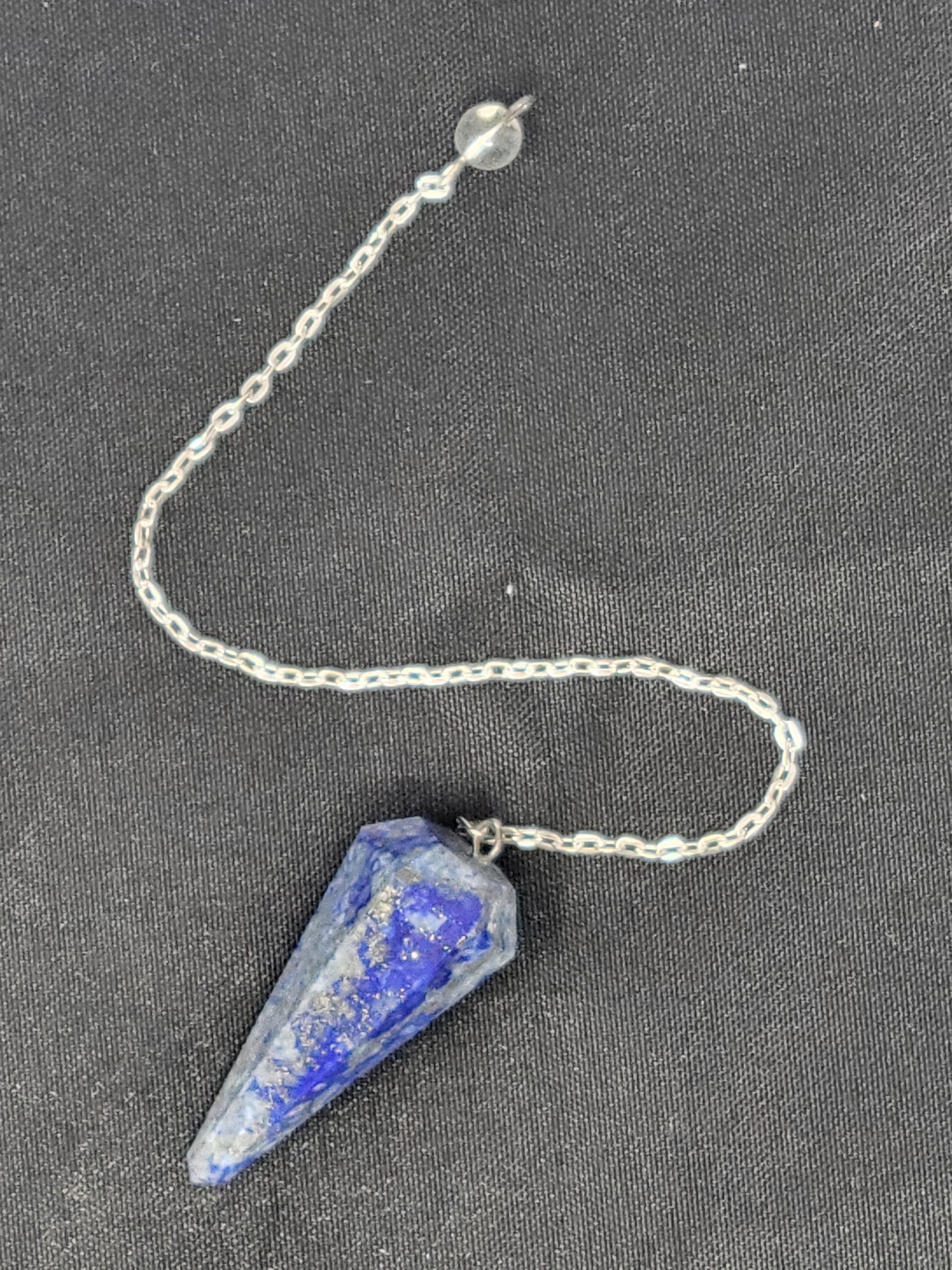 Natural Lapis Pendulum