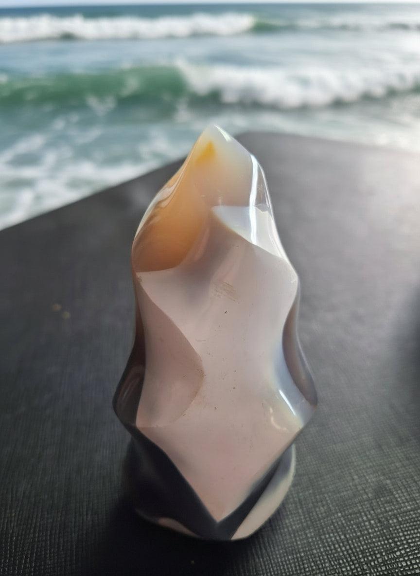 Orca Agate Flame