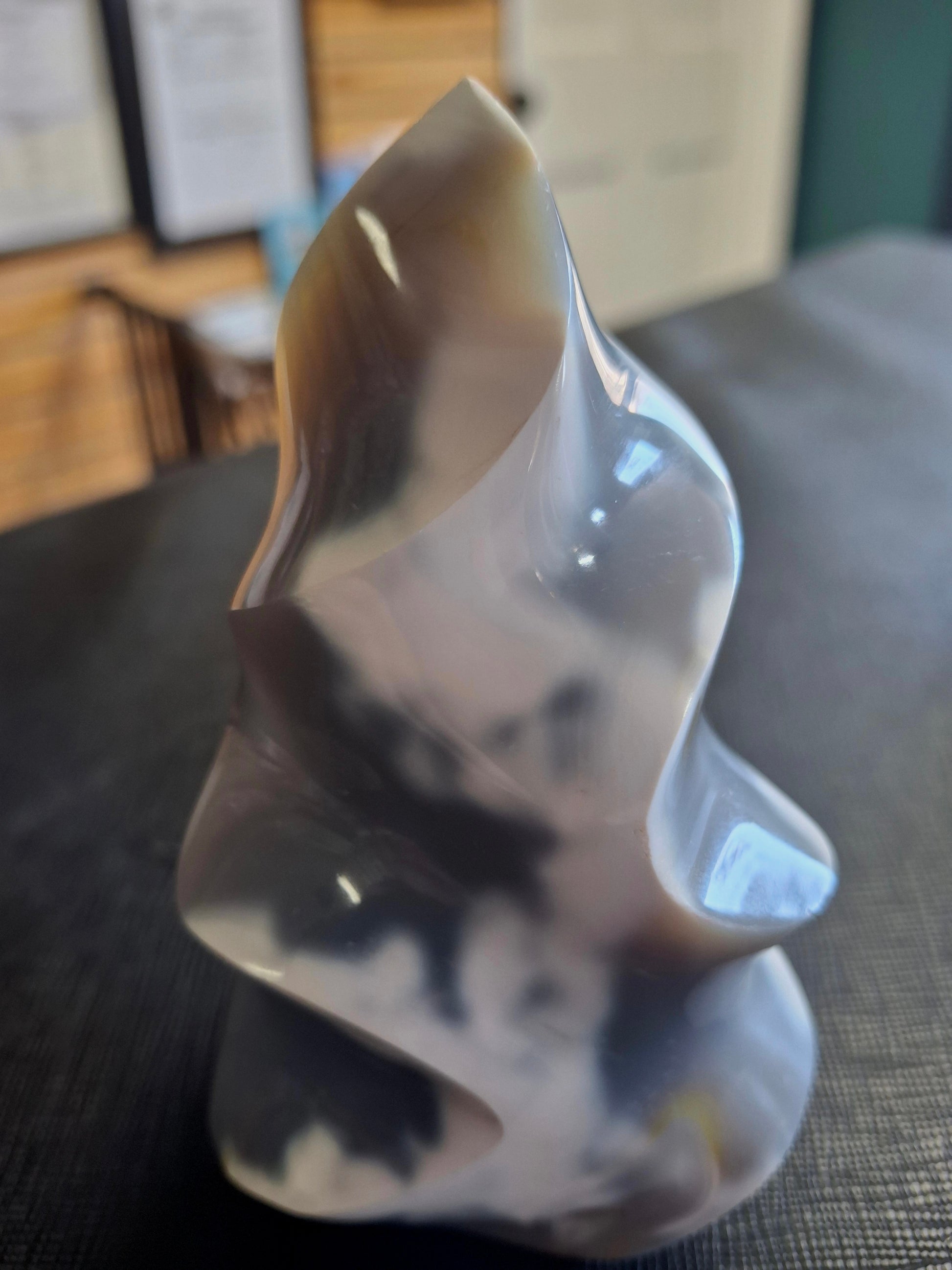 Orca Agate Flame