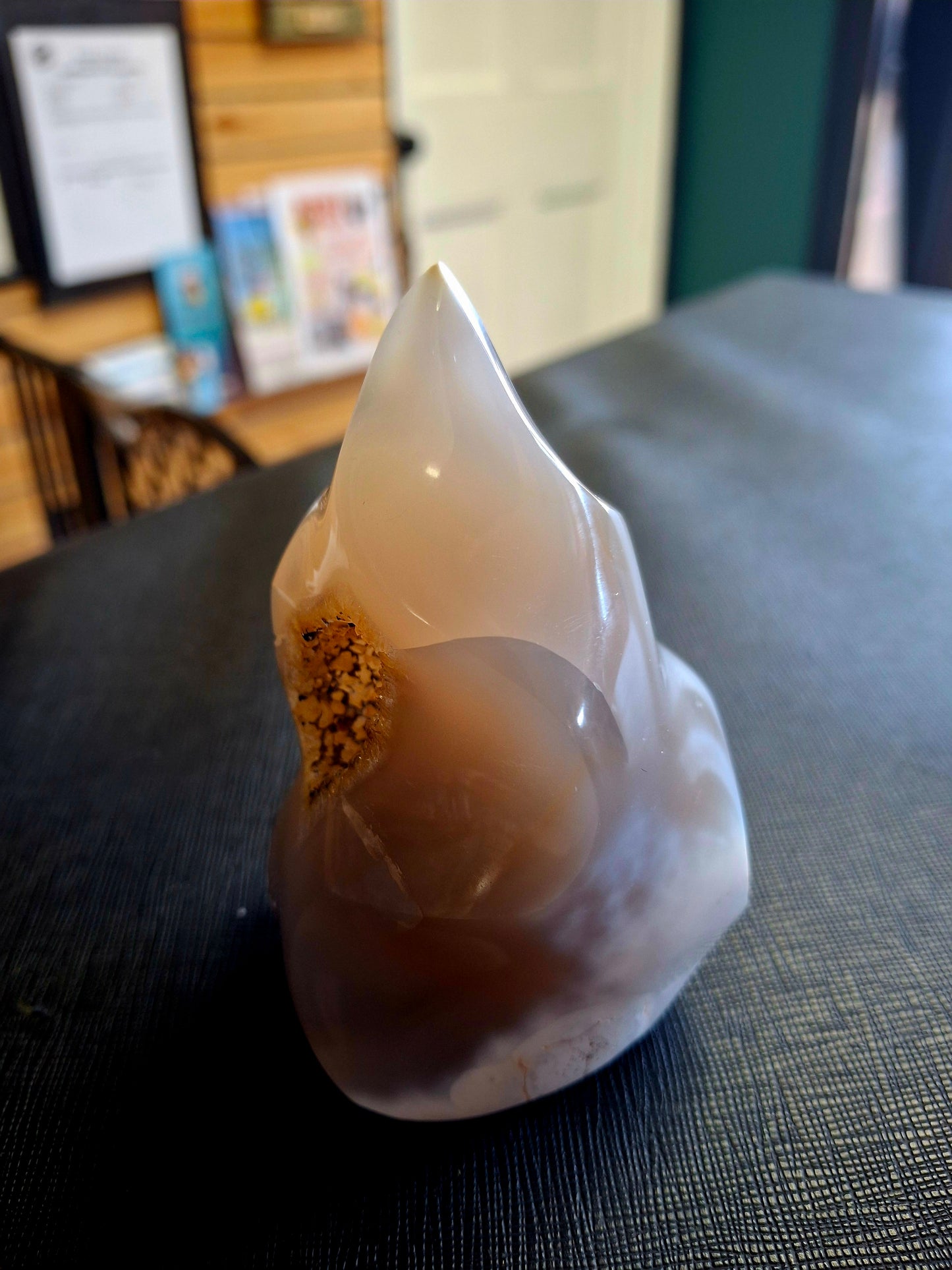 Orca Agate Flame