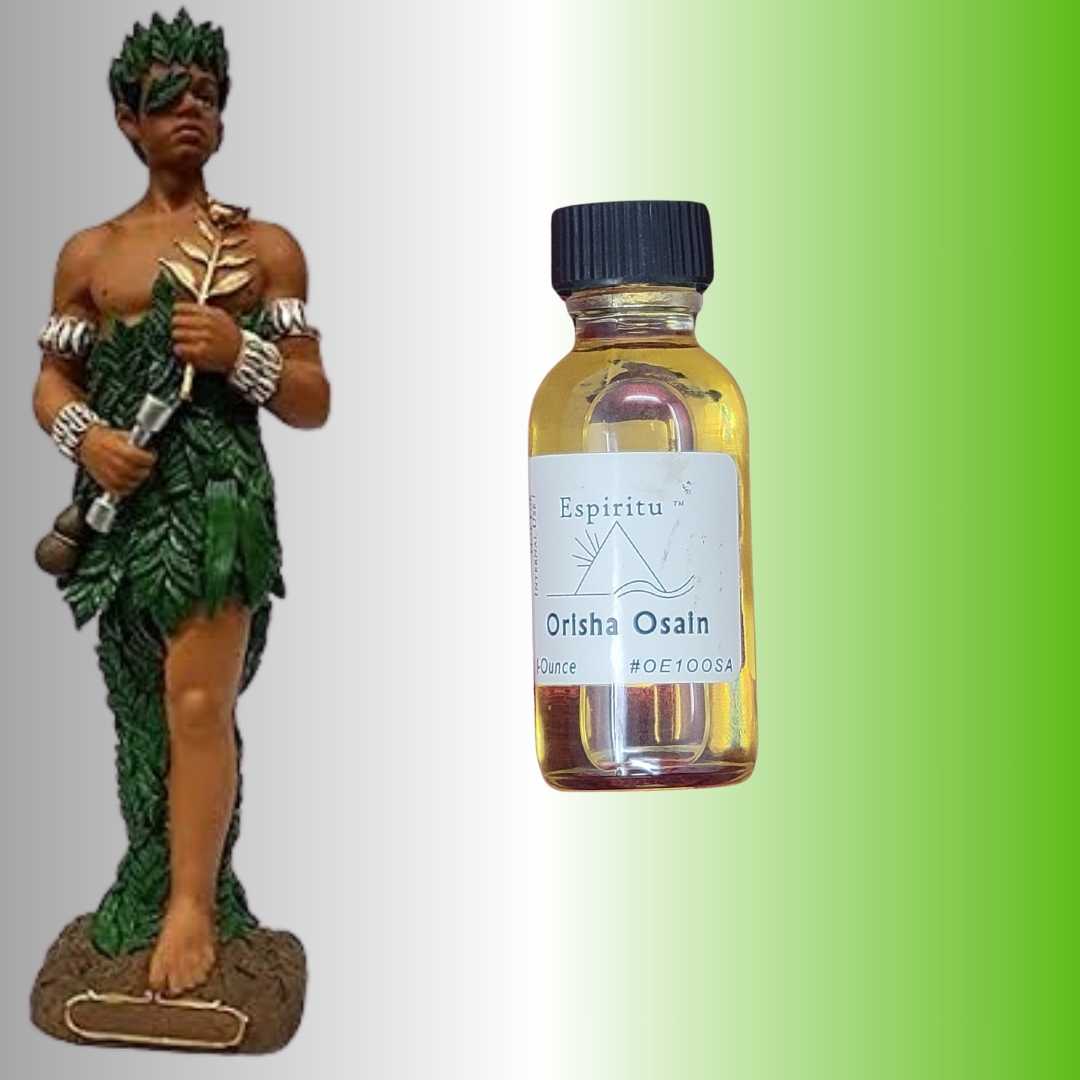 Orisha Osain Spell Oil (1 OZ)