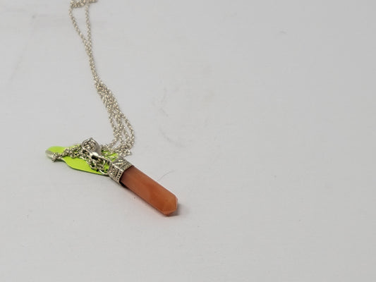 Pencil Point Pendants Carnelian