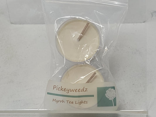 Pickeyweedz Scented Tea Lights Myrrh
