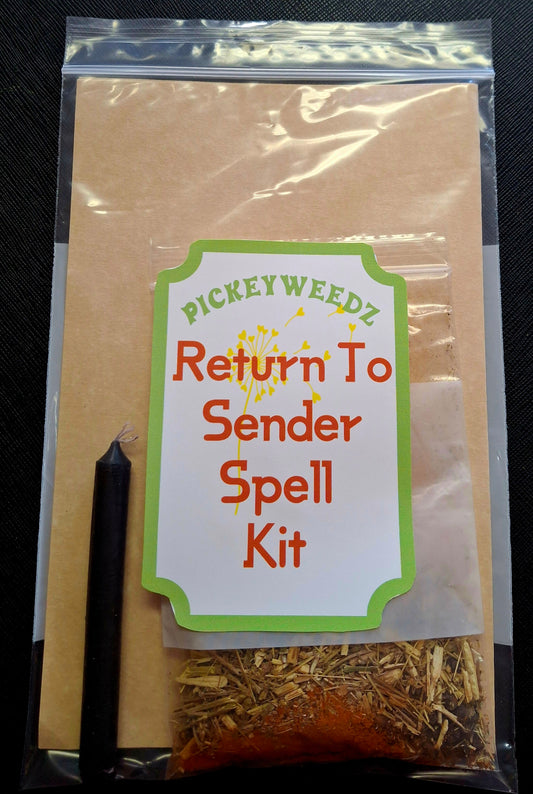 Pickeyweedz Spell Kit Return To Sender
