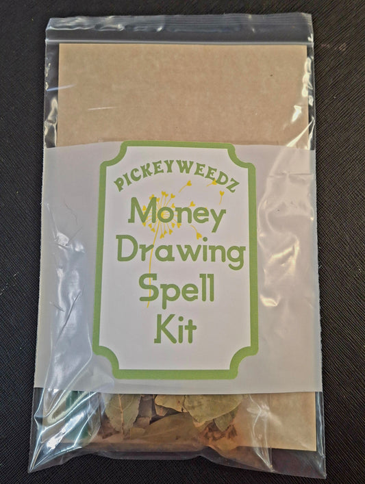 Pickeyweedz Spell Kits Money Drawing
