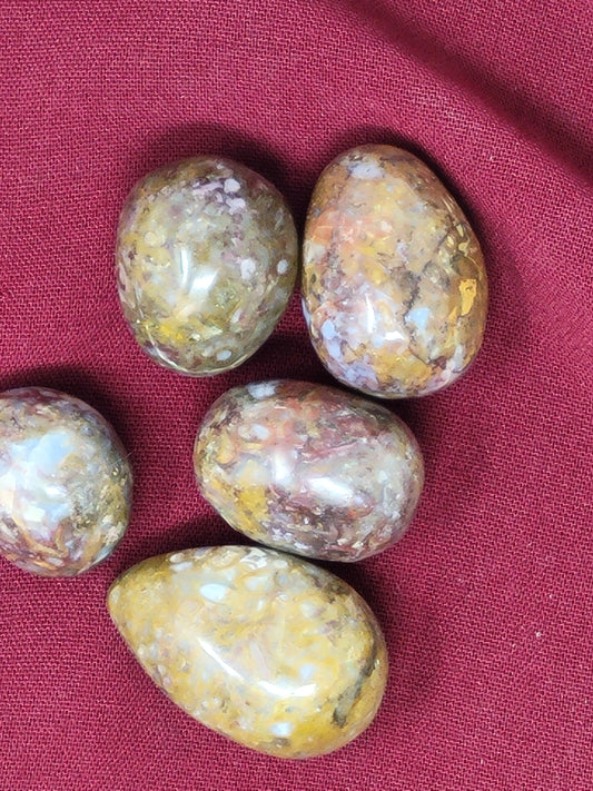 Plume Jasper Tumbled