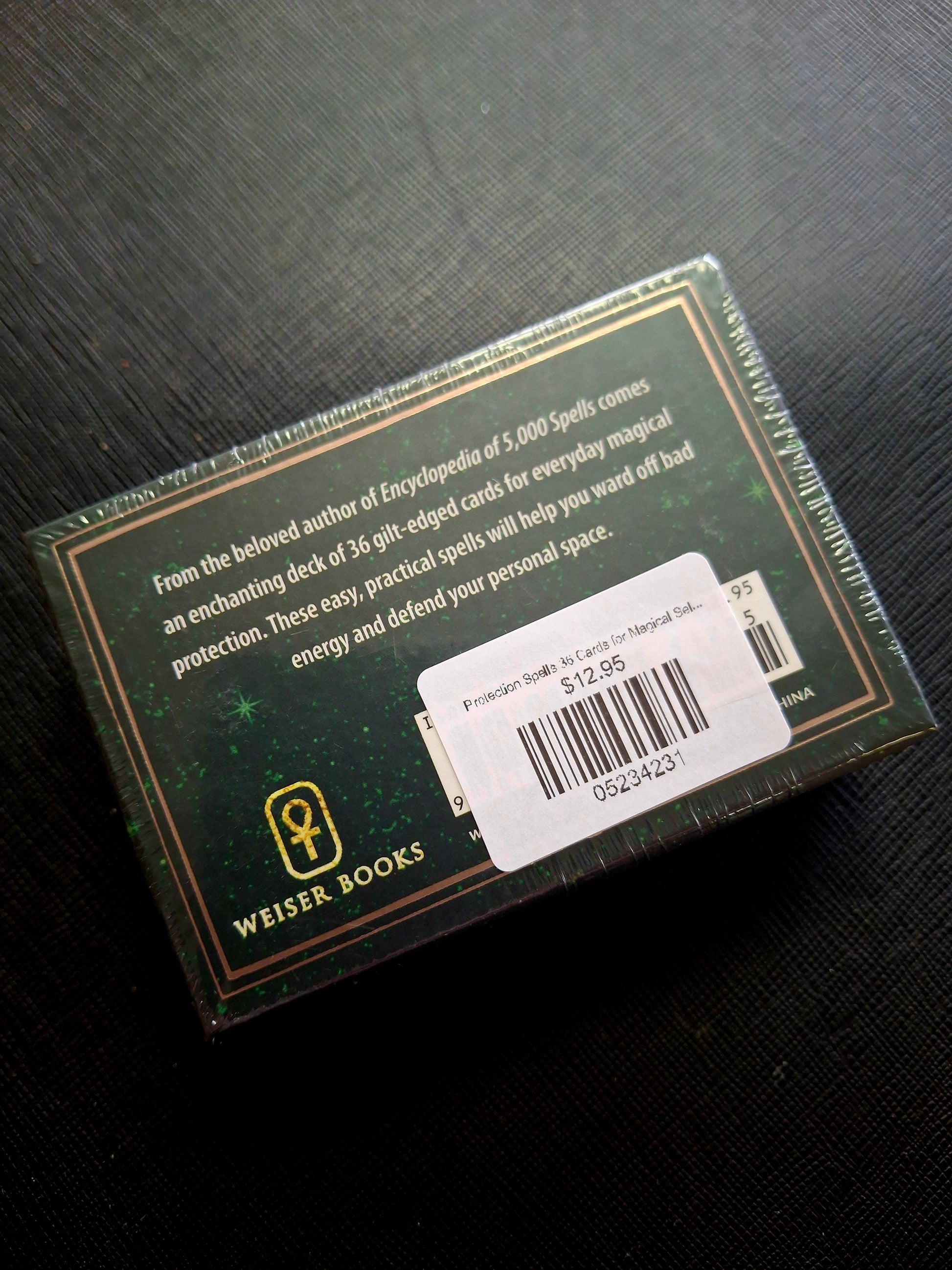 Protection Spells 36 Cards for Magical Self-Defense (36 Full-Color Cards)