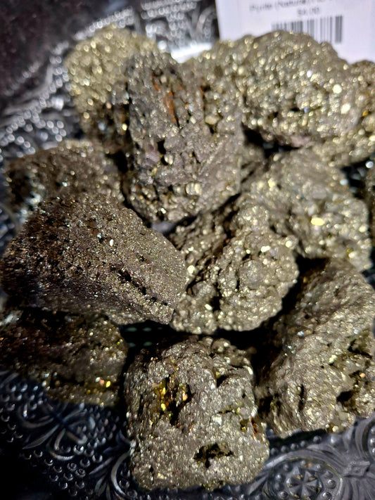 Pyrite (Natural)1'to 11/2" X 2"