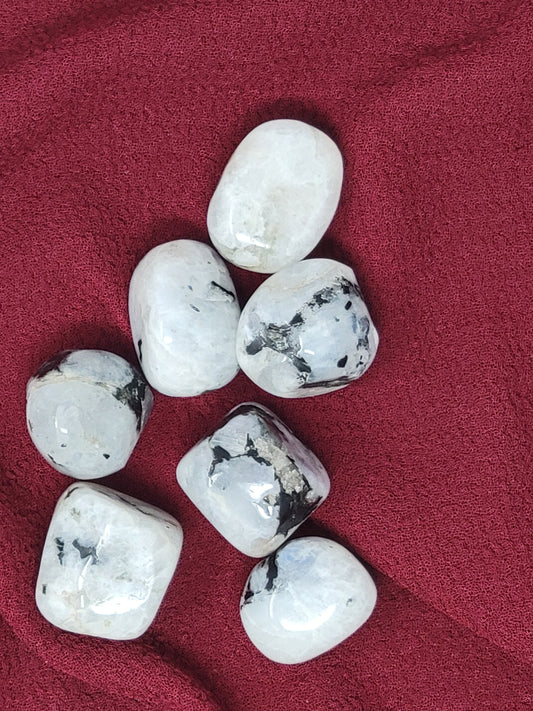 Rainbow Moonstone Tumbled