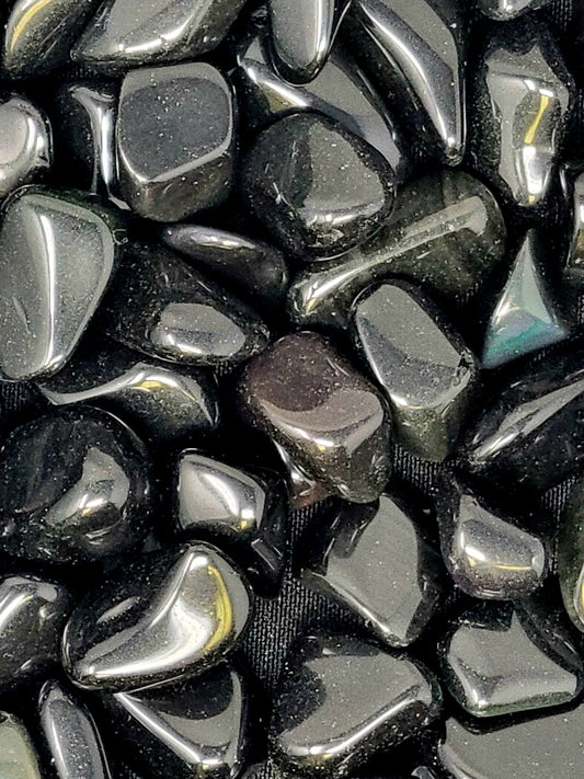 Rainbow Obsidian Tumbled