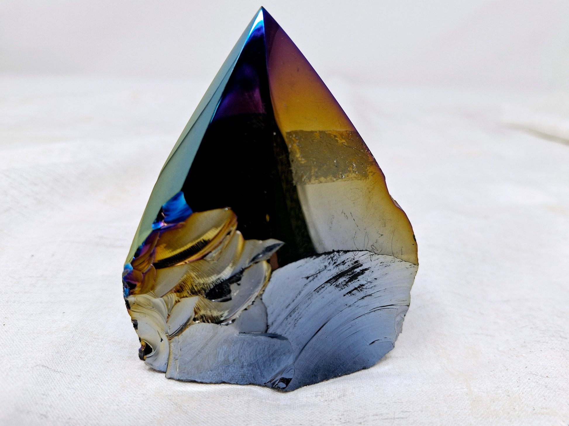 Rainbow Obsidian w/Natural Sides (large)