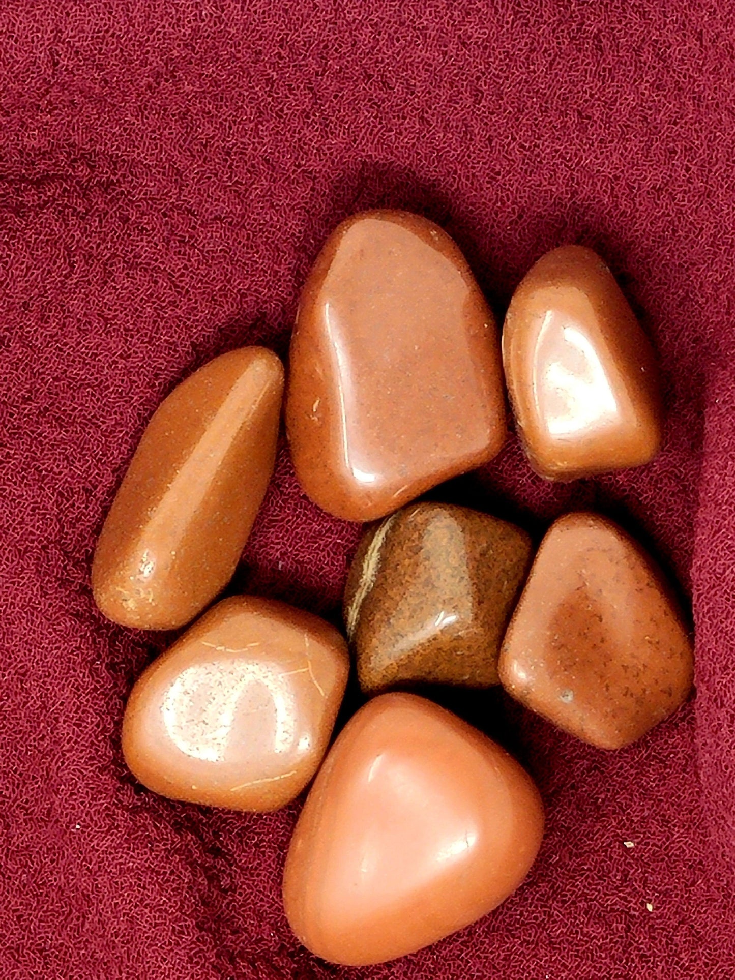 Red Jasper Tumbled