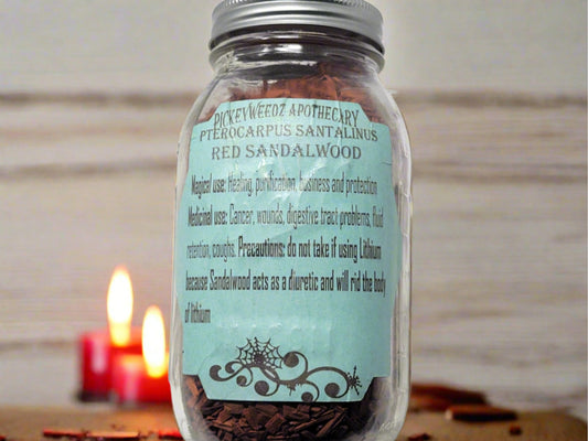 Red Sandalwood Incense Resin Powder