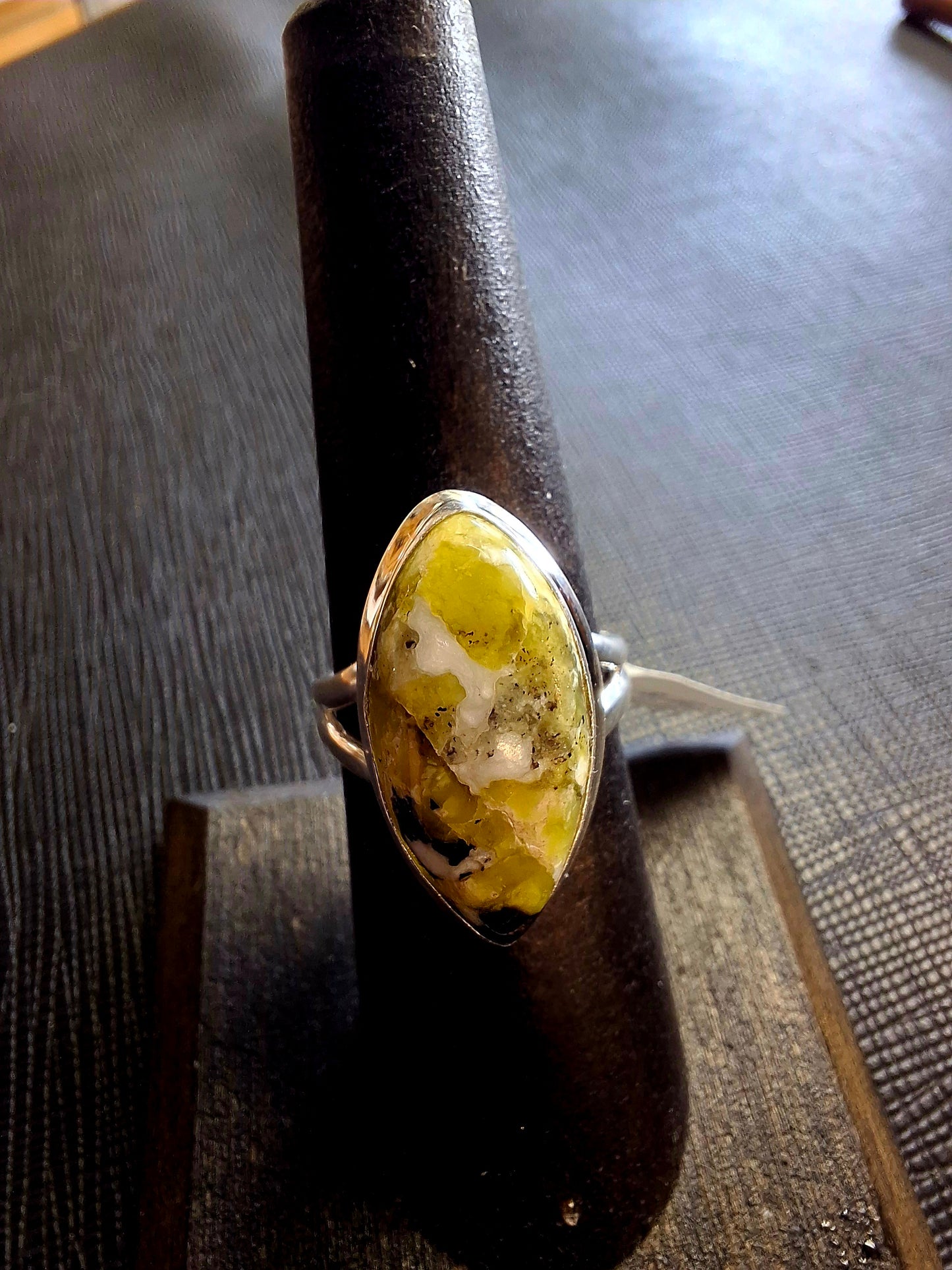 Ring - Lizardite in Silvaria (size 6)