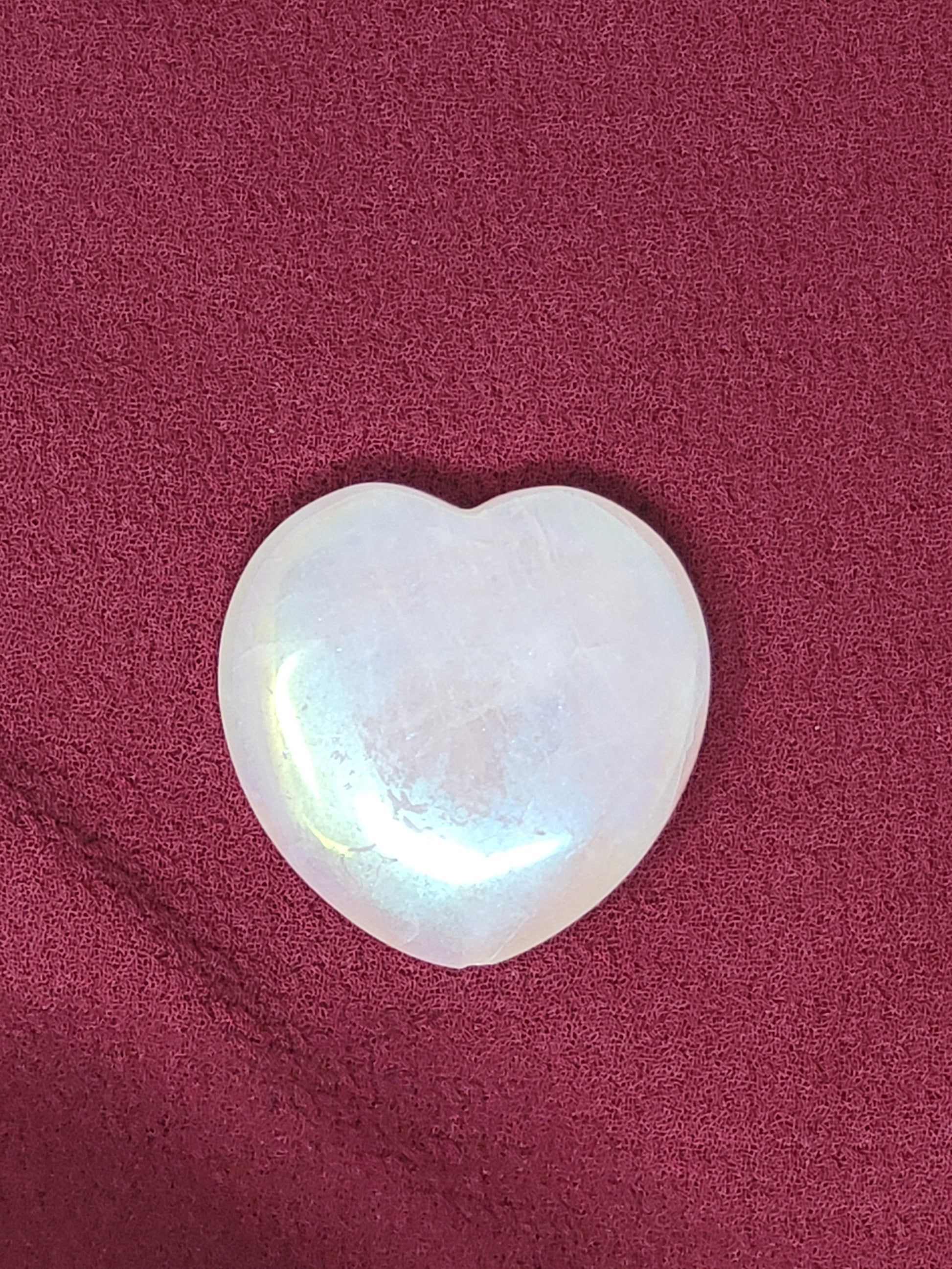 Rose Aura Heart w/Hole