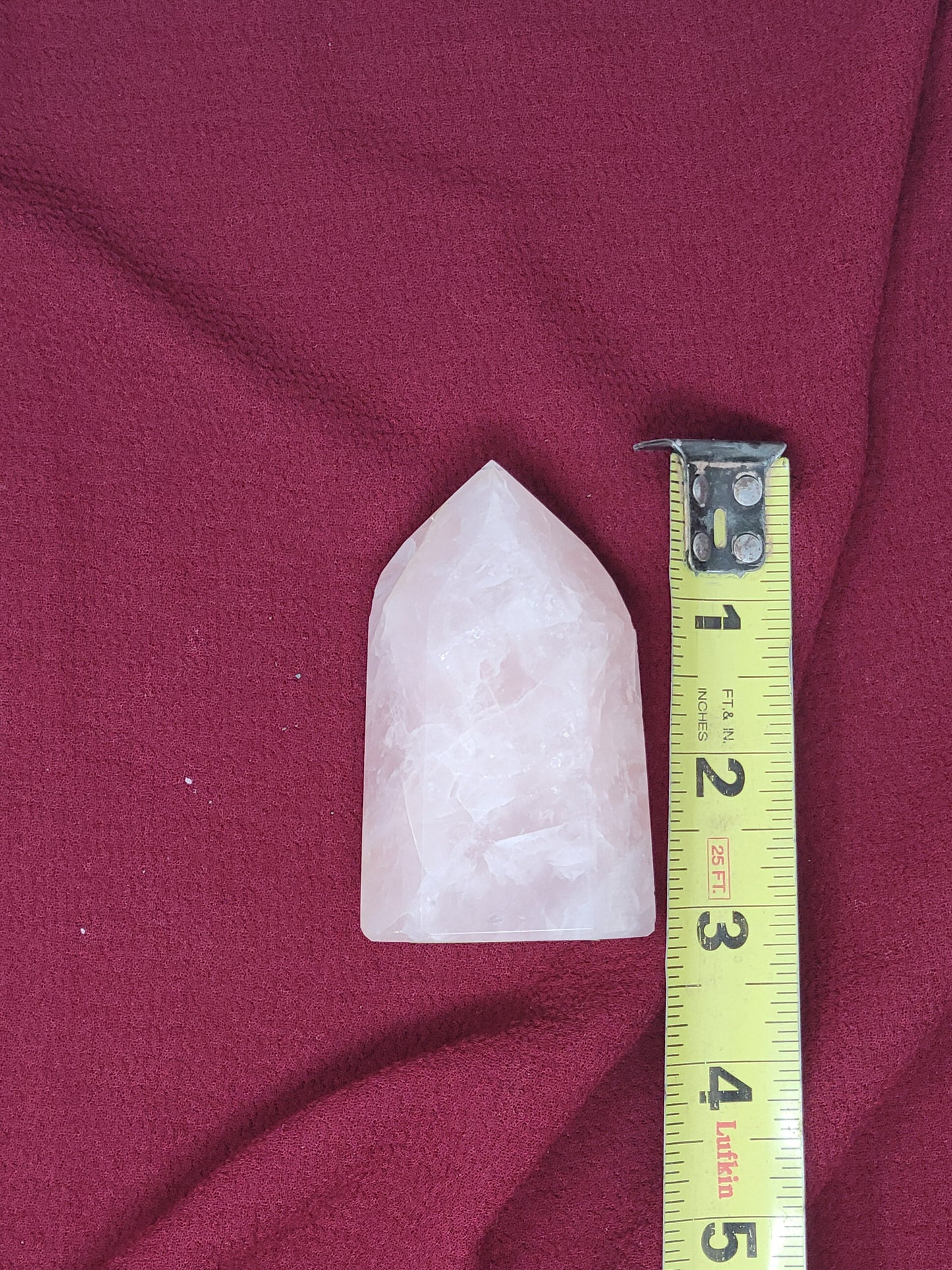 Rose Quartz Obelisk 6.637 oz