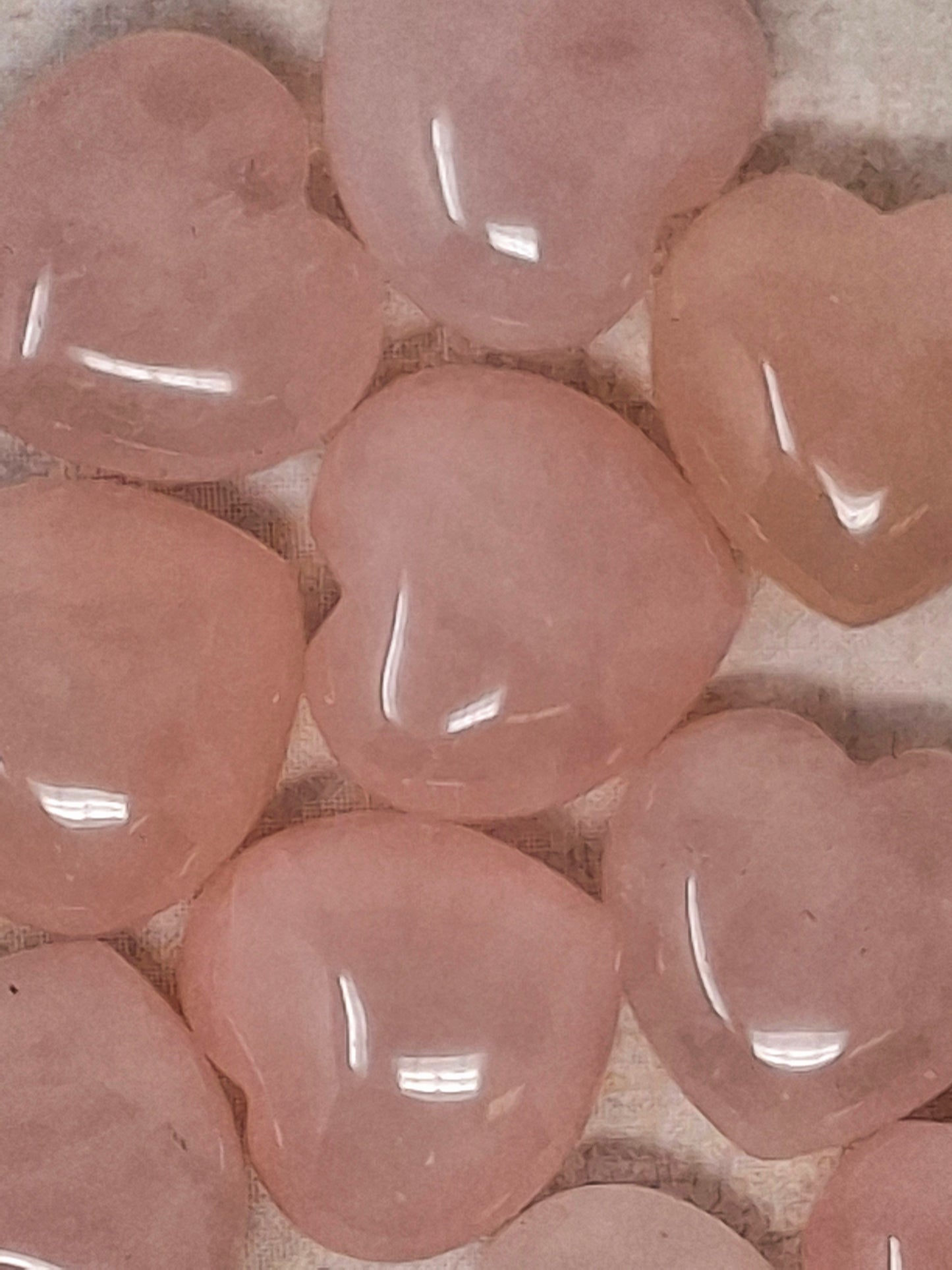 Rose Quartz - Puffy Hearts